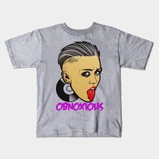 OBNOXIOUS MILEY Kids T-Shirt